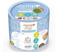 Aladine Doodler Stamp, Bois, STAMPO Baby ECO-Friendly Animaux DOMESTIQUES, 13,5 x 13,5cm