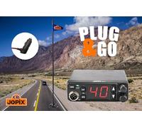 Kit Station Radio CB Jopix AP-7 et antenne CB MAG-7 avec Aimant Inclus