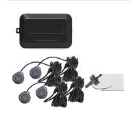 Kit Stationnement pour Voiture Indicateur Alerte Sonore Secours Système Sonde 4 × 22 Mm 12 V 8 Couleurs Caméras Recul Voiture(Grey)