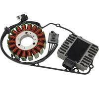 Kit stator et régulateur d'alternateur, remplacement direct, composants de haute qualité, installation facile