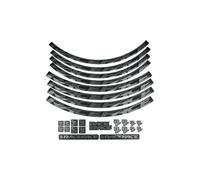 Kit stickers de roue race face gris