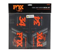 Kit stickers FOX Heritage - Fourche et amort - Orange, Taille unique