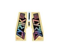 Kit stickers pour fourche rockshox lyrik ultimate 27 29 rainbow