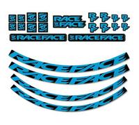 Race Face Next R 31 Arc Carbon 31 Arc Offset 35 Stickers Bleu,Noir