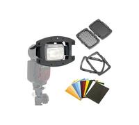 Manfrotto - Kit Strobo Flashgun + Adaptateur FlashGun + Strobo snoot