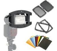 Manfrotto - Kit Strobo Flashgun + Adaptateur FlashGun + Strobo snoot