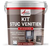Kit Stuc Vénitien Décoratif Intérieur - STUCCOLIS 7 m² Rouge Oriental