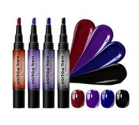 Kit Stylos Gel Ongles 4 Pièces Décoration Manucure Halloween