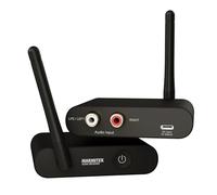 Marmitek Transmetteur Subwoofer sans Fil WS400 - Connectez Votre Subwoofer sans Fil à Votre Système Stéréo - Jack 3,5 mm - Transmetteur Audio sans Fil