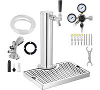 Kit SucceBuy Kegerator-Tour - conversion de bière avec robinet individuel en acier inoxydable pour les fêtes à domicile. Ce kit SucceBuy est parfait pour apporter l'expérience du bar à la maison.