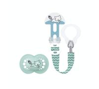 Mam - Kit sucette et attache-sucette en silicone 6+ mois
