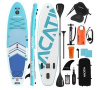 Kit SUP et Kayak Complet - Planche Gonflable 10'6"" avec Siège Kayak, Pompe, Sac à Dos, Sac Étanche, Leash, Support Caméra