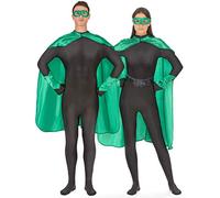 Kit Super héros Vert Adulte - Vert - Taille Unique