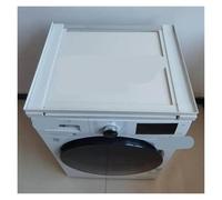 Kit Superposition Lave Linge SèChe Linge Support coulissant, support de séchage, connexion for sèche-linge, empilable, planche à vêtements pliante, for Machine laver Kit Empilage Machine à Laver