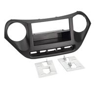 Kit support 2Din compatible avec Hyundai i10 ap13 avec vide-poche - Noir