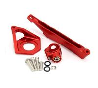 Kit Support Amortisseur Kit Montage Amortisseur Direction Réglable Alliage Aluminium CNC Moto pour Yamaha YZF600 YZF R6 2003-2005 Stabilisateur D'amortisseur(Ensemble 14)