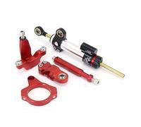 Kit Support Amortisseur Support De Fixation D'amortisseur De Direction CNC pour Moto pour Yamaha YZF R7 2021 2022 2023 Amortisseur Réglable Stabilisateur D'amortisseur(Ensemble 16)