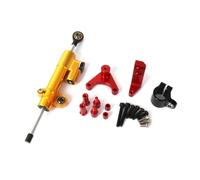 Kit Support Amortisseur Support De Montage CNC pour Amortisseur De Direction Moto pour Ducati pour Hypermotard 950 SP Stabilisateur D'amortisseur(Ensemble 7)
