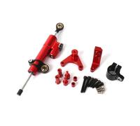 Kit Support Amortisseur Support De Montage CNC pour Amortisseur De Direction Moto pour Ducati pour Hypermotard 950 SP Stabilisateur D'amortisseur(Ensemble 6)