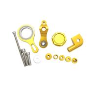 Kit Support Amortisseur Support De Stabilisateur Amortisseur Direction CNC Moto pour Yamaha YZF R6 R1 Kit Montage Stabilisateur D'amortisseur(Ensemble 2)