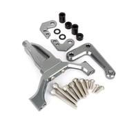 Kit Support Amortisseur Support Fixation Amortisseur Direction Moto pour Yamaha MT-09 2024 2025 Aluminium CNC Système Sécurité Linéaire Réglable Stabilisateur D'amortisseur(Ensemble 18)