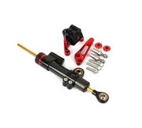 Kit Support Amortisseur Support Stabilisateur Amortisseur Direction CNC Moto pour Ducati Supersport 939 Supersport 950 2018-2025 Kit Montage Stabilisateur D'amortisseur(Ensemble 9)