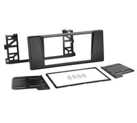 Kit Support Autoradio compatible avec BMW 5 E39 Rubbertouch Noir