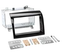 Kit Support Autoradio compatible avec Boxer Ducato Jumper 11-14 Noir brillant