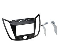 Kit Support Autoradio compatible avec Ford C-Max Kuga 10-19 - Noir mat