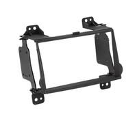 Kit Support Autoradio compatible avec Hyundai H1 Noir Rubber Touch