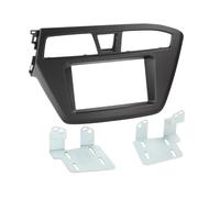 Kit Support Autoradio compatible avec Hyundai I20 Noir