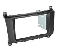 Kit Support autoradio compatible avec Mercedes W203 Noir 2Din