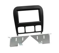 Adaptateur de façade 2-DIN pour S Class (W220) noir