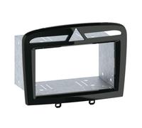 Kit Support autoradio compatible avec Peugeot 308 408 Noir nacre 2DIN