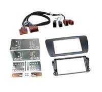 Kit Support autoradio compatible avec Seat Ibiza 6J Gris Galway 2Din