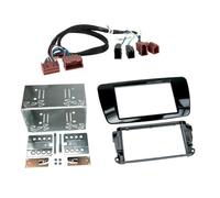 Kit Support autoradio compatible avec Seat Ibiza Noir brillant