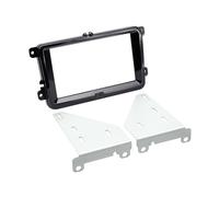 Kit Support autoradio compatible avec Seat Skoda VW Noir brillant