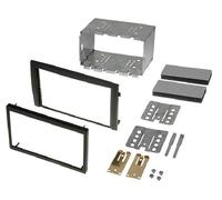 Adaptateur de façade 2-DIN pour Skoda Fabia 2004 - 2007 noir