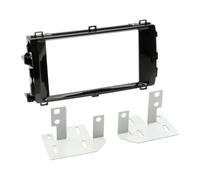 Kit Support Autoradio compatible avec Toyota Auris - Noir brillant