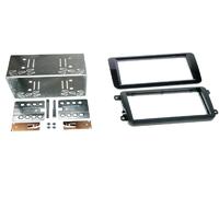 Kit Support Autoradio compatible avec VW Seat Skoda - Noir Brillant - voir liste