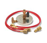 Kit support de bouteille 1/4 et 5/16 complet avec tubes et adaptateurs