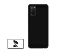 Kit Support Magnétique de Voiture + Coque Silicone Liquide pour Nokia G21 - Noir