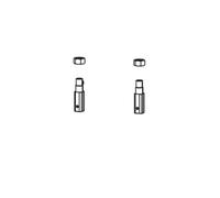 Kit support miniswitch antipanique apn - FAAC 63000295