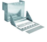 Kit support mural hauteur 640 mm pour armoire KVS largeur 780 mm - HAGER ZAX012