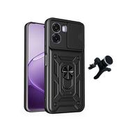 Kit Support Renforcé + Fenêtre Militaire PHONECARE Pour Oppo A6x - Noir