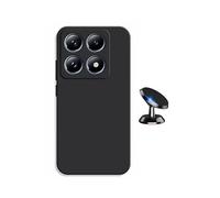 Kit Support Voiture Magnétique + Coque En Silicone Liquide PHONECARE Pour Xiaomi 15T 5G - Noir