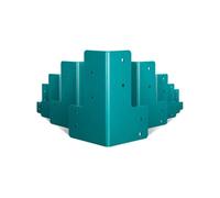 VEVOR Kit supports d'angle pour établi 8 pièces acier 4 mm avec kit de matériel