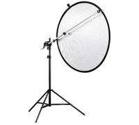 Kit supports de réflecteurs walimex argent/or, 100 cm