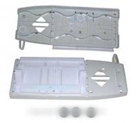 KIT SUPPORTS ROULETTES - (X2) HERAKLES pour LAVE VAISSELLE BRANDT - 32X2675