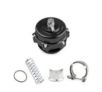 Kit Suppression EGR Soupape De Soufflage Turbo Universelle 50mm BOV Avec Soudure Sur Bride En Aluminium À Bande V Ressorts 6PSI + 18PSI EGR VALVE(Le noir)